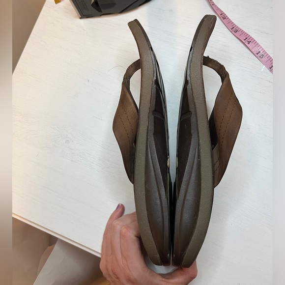 Men's Chaco Classic Leather Flip Flop Sandal M8 - Picture 3 of 10